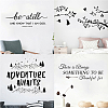 PVC Quotes Wall Sticker DIY-WH0200-080-6