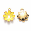 Alloy Enamel Pendants X-ENAM-S121-116-G-3