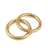 Ion Plating(IP) 304 Stainless Steel Closed Jump Rings STAS-G393-06G-16-3