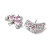 Real Platinum Plated Brass Pendants KK-D092-01P-02-2