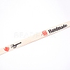 Polycotton(Polyester Cotton) Ribbon OCOR-WH0064-35D-1