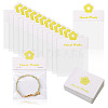 100Pcs Rectangle Clear Polypropylene Cellophane Bags CDIS-TA0001-37A-2