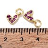 Brass Micro Pave Cubic Zirconia Charms RB-I078-66G-01-NR-3