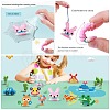DIY 36 Colors 14000Pcs 4mm PVA Round Water Fuse Beads Kits for Kids DIY-Z007-53-2
