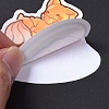 40Pcs Jelly Fox PVC Self Adhesive Cartoon Stickers Set STIC-C003-03-5
