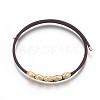 Polyacrylonitrile Fiber Cord Bracelets BJEW-F360-E04-1