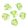 Transparent Acrylic Bead Caps OACR-G054-03M-1