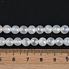 Plating Natural Selenite Beads Strands G-G120-A01-02-5