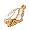 304 Stainless Steel Enamel Pendants SA-CBA7FC1-10G-02-2
