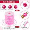 1 Roll Hollow Pipe PVC Tubular Synthetic Rubber Cord RCOR-CP0001-01F-2