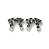 Tibetan Style Alloy Beads PALLOY-P302-11C-AS-1