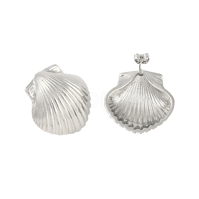 Brass Earring for Women EJEW-M259-02A-P-1