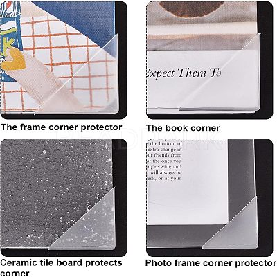 50Pcs Photo Frame Corner Protectors FIND-NB0002-09B-1