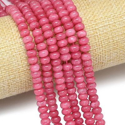 Natural Malaysia Jade Beads Strands G-B165-G01-4x6mm-08-1