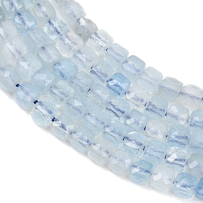 Natural Aquamarine Beads Strands G-RM250101-L9-1