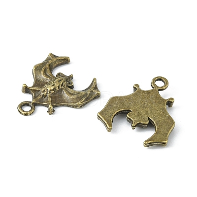 Tibetan Style Alloy Pendants TIBE-YW0001-02AB-1