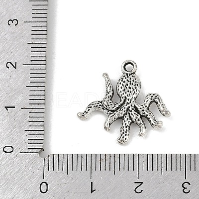 Tibetan Style Alloy Pendants PALLOY-V008-01F-AS-1