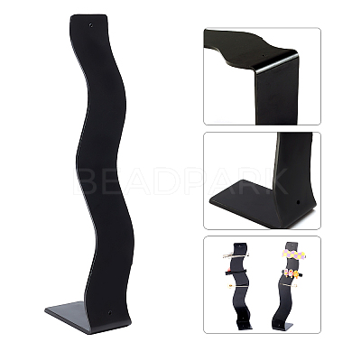 Plastic Hair Clip Displays LS-AJEW-WH00245-25A-1