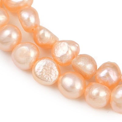 Natural Cultured Freshwater Pearl Beads Strands PEAR-P064-20A-04D-1