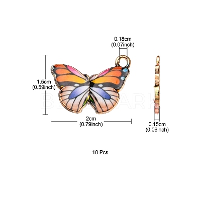 Printed Alloy Pendants FIND-YW0001-69B-1