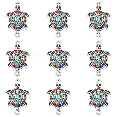 10Pcs Alloy Connector Charms PALLOY-CJ0002-39-1