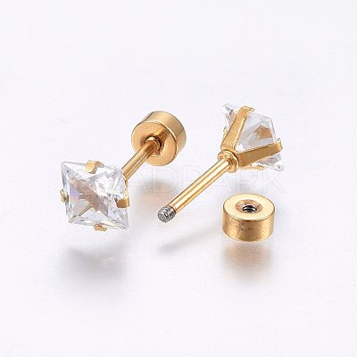 304 Stainless Steel Earlobe Plugs EJEW-H362-06G-3mm-1
