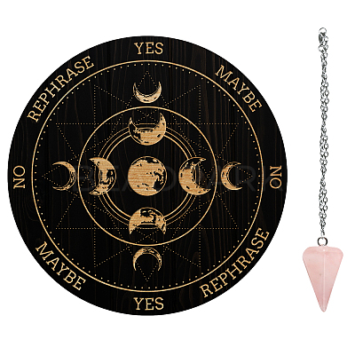 AHADEMAKER DIY Wiccan Altar Supplies Kits AJEW-GA0004-66F-1