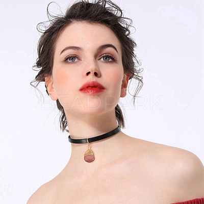 60Pcs 2 Styles Transparent Glass Pendants FIND-AR0005-07-1