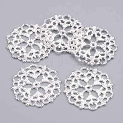 Tibetan Style Filigree Joiners Links TIBE-A11623-S-FF-1