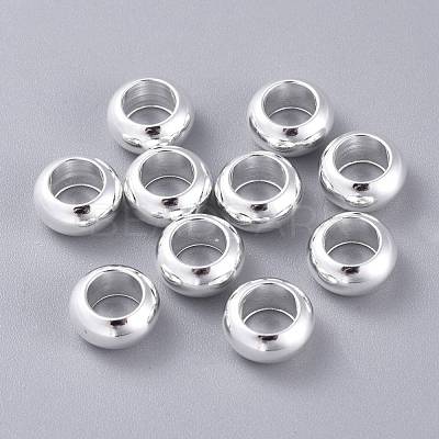 201 Stainless Steel European Beads STAS-K210-51B-S-1