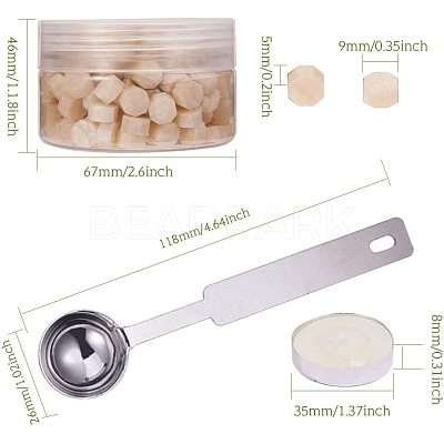 Sealing Wax Particles for Retro Seal Stamp DIY-CP0001-48C-1