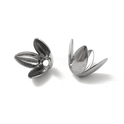 Non-Tarnish 304 Stainless Steel Bead Caps STAS-P319-32P-02-1