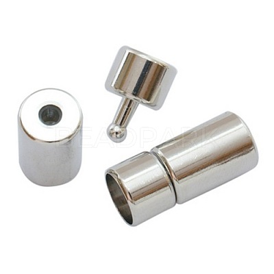 Brass Screw Clasps X-KK646-6-1