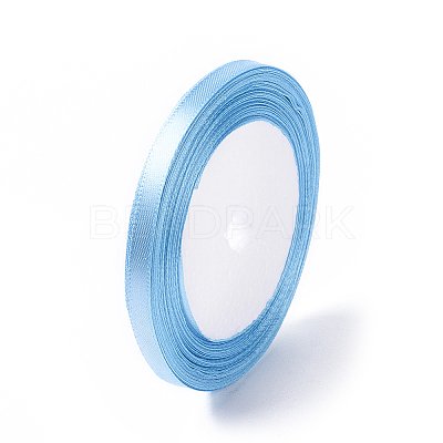 Satin Ribbon for Hairbow DIY Party Decoration X-RC6mmY065-1