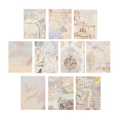 European Style Scrapbook Paper Pad Sets LS-DIY-H170-04C-1