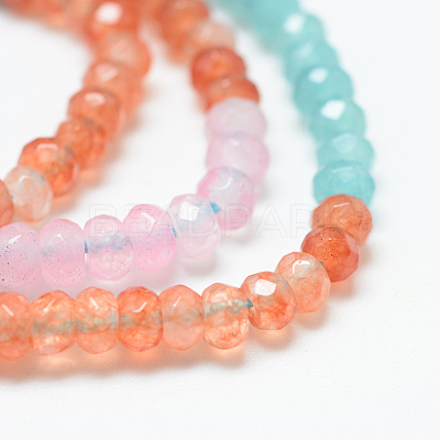 Natural White Jade Bead Strands X-G-R343-2x4-34-1