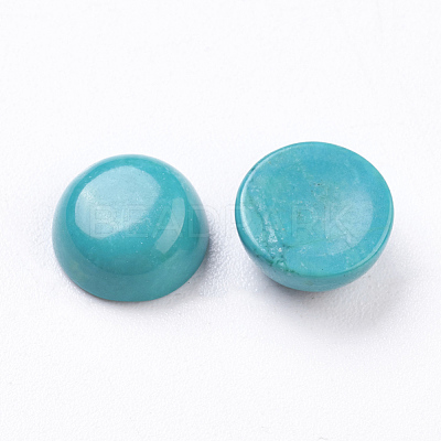 Natural Howlite Cabochons G-E482-09D-1