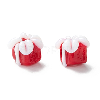 Handmade Lampwork Beads LAMP-I025-04A-1