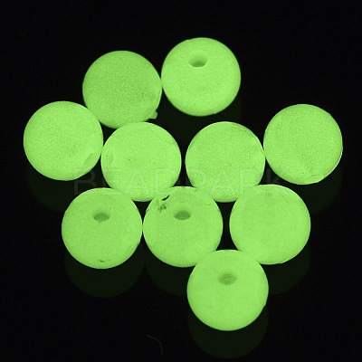 Luminous Acrylic Beads MACR-N008-25E-6MM-1