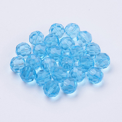 Imitation Austrian Crystal Beads SWAR-F021-10mm-202-1