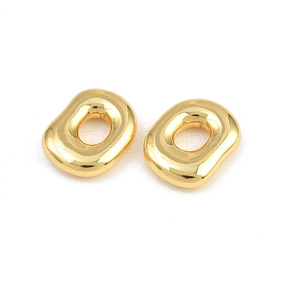 Brass European Beads KK-CBA78C7-33B-G-1