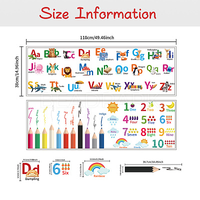 Translucent PVC Self Adhesive Wall Stickers STIC-WH0015-339-1