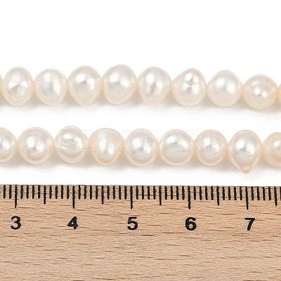 Natural Cultured Freshwater Pearl Beads Strands PEAR-I007-07Y-01A-1