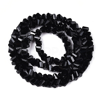Opaque Glass Beads Strands LS-GLAA-N019-4mm-01-1