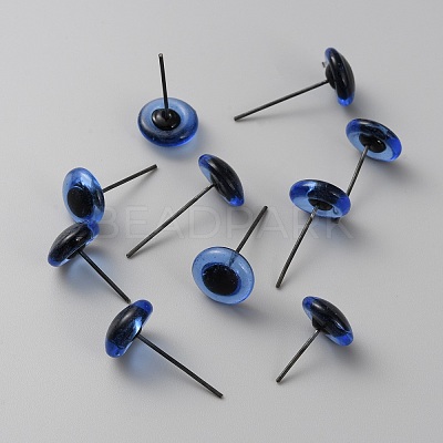 Glass Craft Needle Felting Eyes DOLL-WH0002-07J-01-1