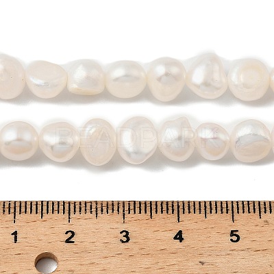 Natural Cultured Freshwater Pearl Beads Strands PEAR-P064-19J-02B-1