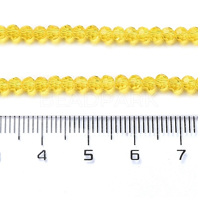 Transparent Glass Beads EGLA-A035-T3mm-D03-1