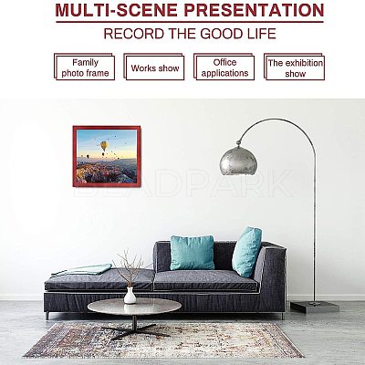 Wood Picture Frame DIY-WH0162-11C-1