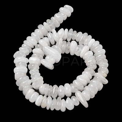Natural White Jade Beads Strands G-A285-A13-01-1