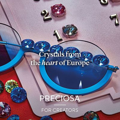 Preciosa® MAXIMA Crystal Round Stones X-PRC-RASS47-70020-1